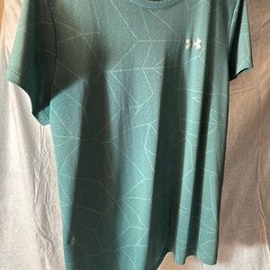 Under Armour Dark Green HeatGear Tee